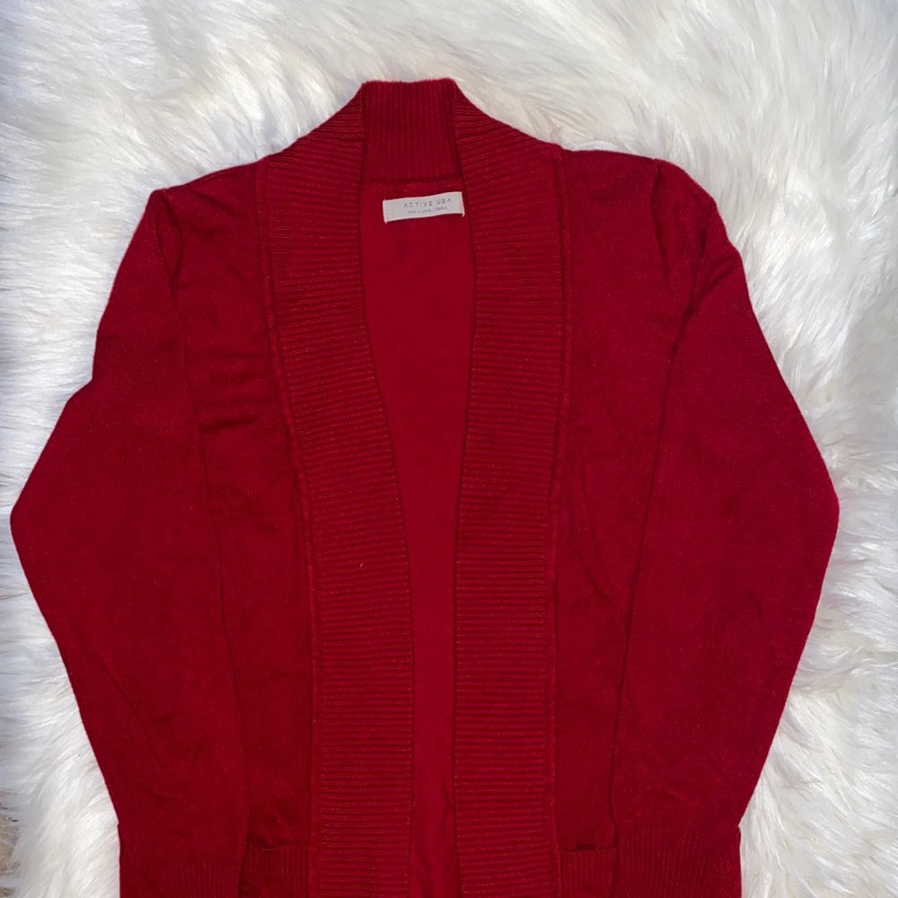 Red Cardigan